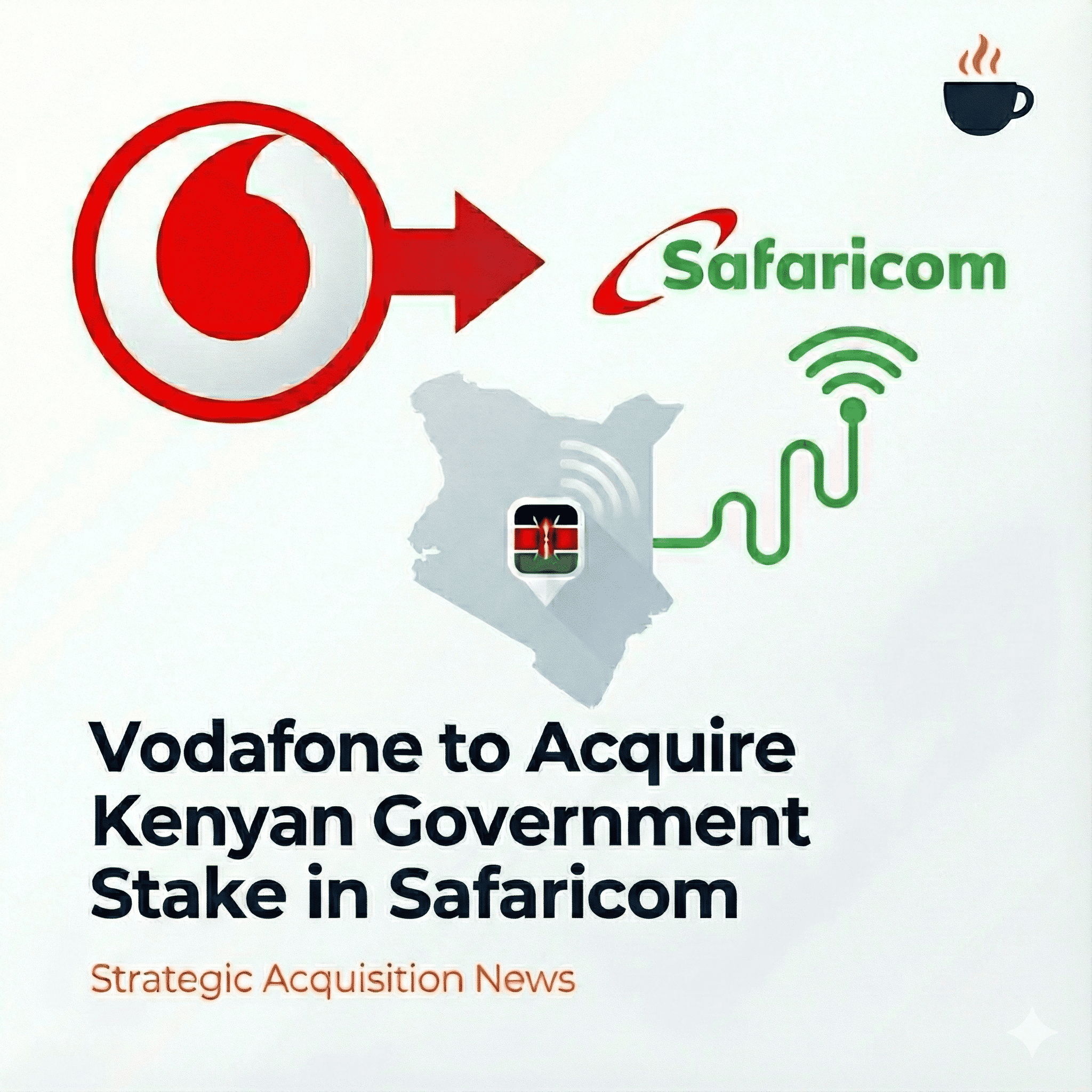 Vodafone Moves to Acquire Government Stake in Safaricom in KSh 204 Billion Deal